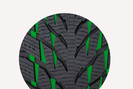 Снежные когти в Nokian Hakkapeliitta R3 Снежные когти в Nokian Hakkapeliitta R3